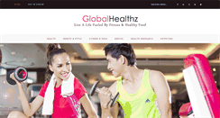 Desktop Screenshot of globalhealthz.com